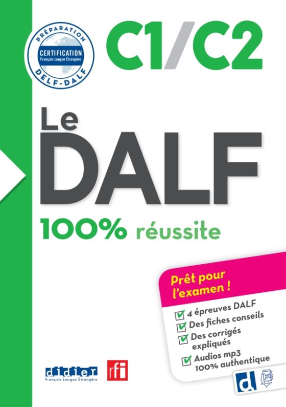 Le dalf - 100% réussite - c1/c2 livre - le dalf - 100% réussite - c1/c2 livre - boek