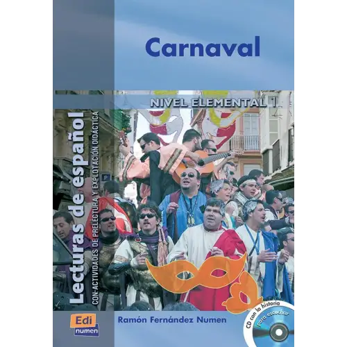 Lecturas de español - carnaval (nivel a1) libro + cd audio - lecturas de español - carnaval (nivel a1) libro + cd audio