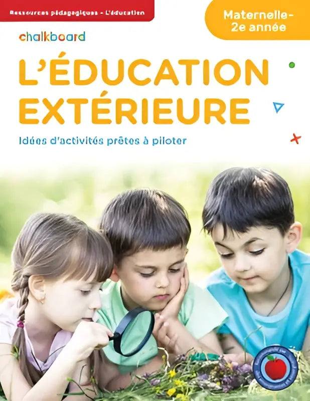 De levendige educatieve activiteitenhandleiding l’éducation extérieure maternelle-2e jaar voor kleuters
