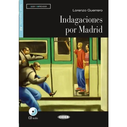 Leer y aprender a2: indagaciones por madrid libro + cd audio - leer y aprender a2: indagaciones por madrid libro + cd