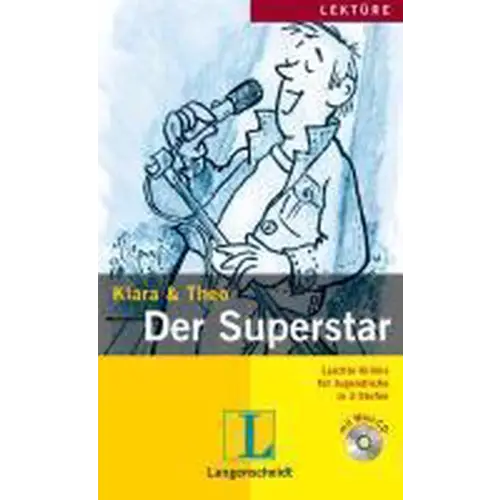 Leichte krimis stufe 1: der superstar buch + audio download - leichte krimis stufe 1: der superstar buch + audio