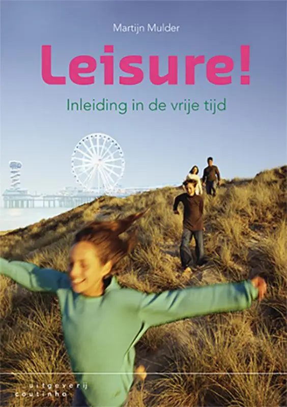 Boekcover Leisure! met titel leisure! in roze letters