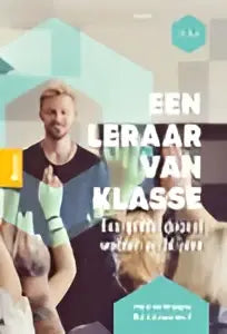 Promotionele poster een jaar na de klasse met bram lagerwerf en fred korthagen voor koninklijke boom uitgevers