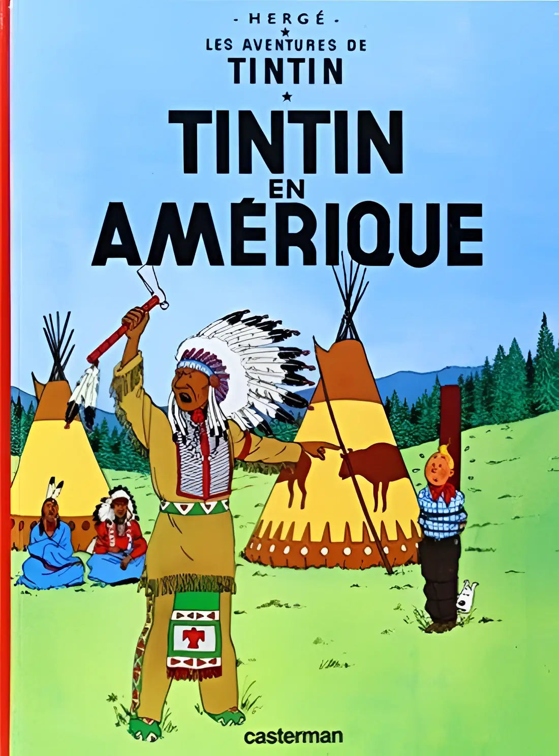 Les aventures de tintin - tintin en amerique - les aventures de tintin - tintin en amerique - boek