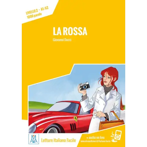 Letture italiano facile - la rossa (livello a1/a2) libro + mp3 - letture italiano facile - la rossa (livello a1/a2)