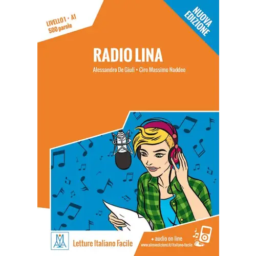 Letture italiano facile - radio lina (a1) libro + mp3 - letture italiano facile - radio lina (a1) libro + mp3 - boek