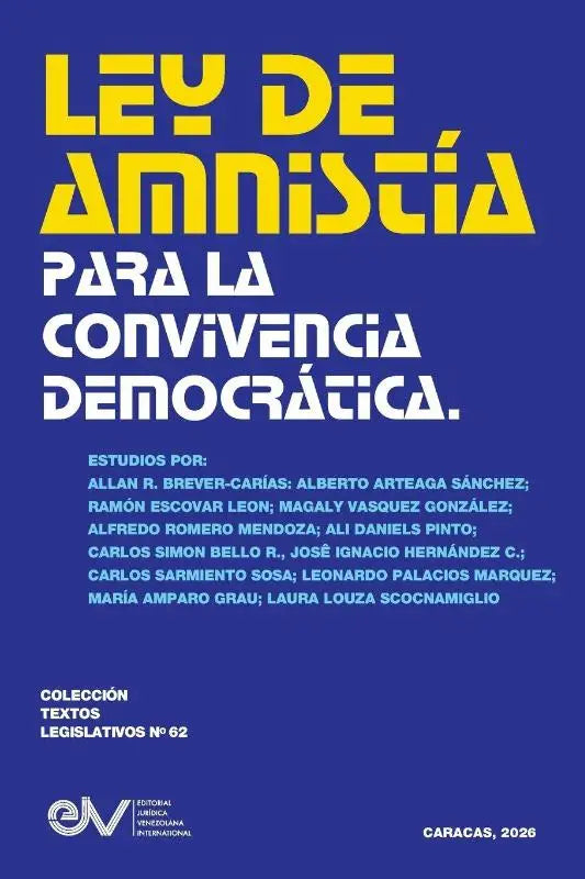 LEY DE AMNISTÍA PARA LA CONVIVENCIA DEMOCRÁTICA