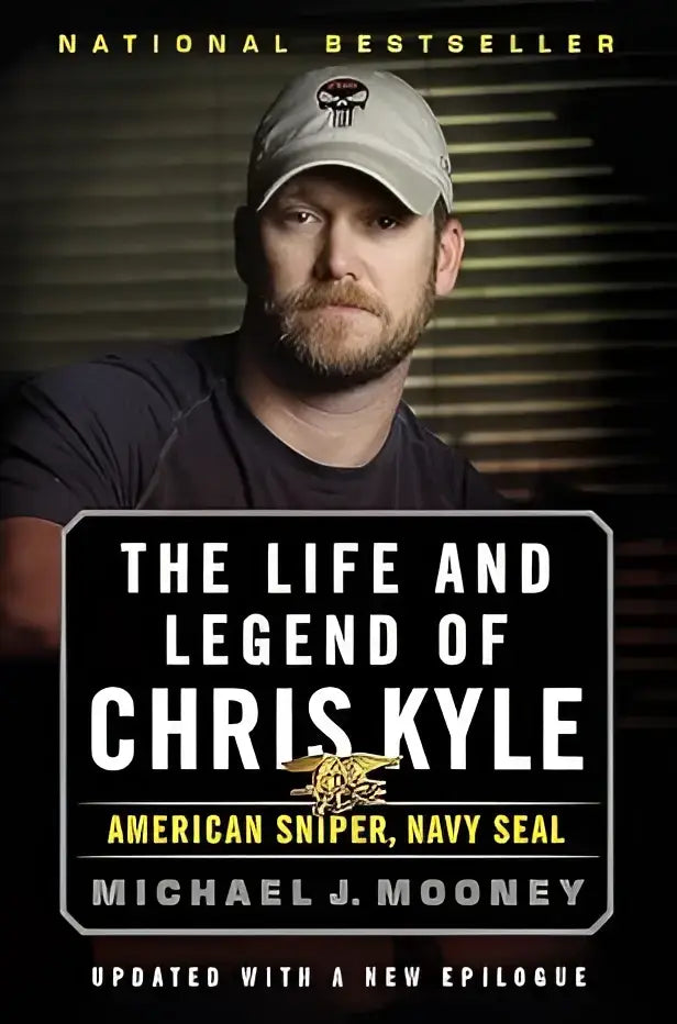 Cover van het boek life and legend of chris kyle door michael j national bestseller over de legendarische militair