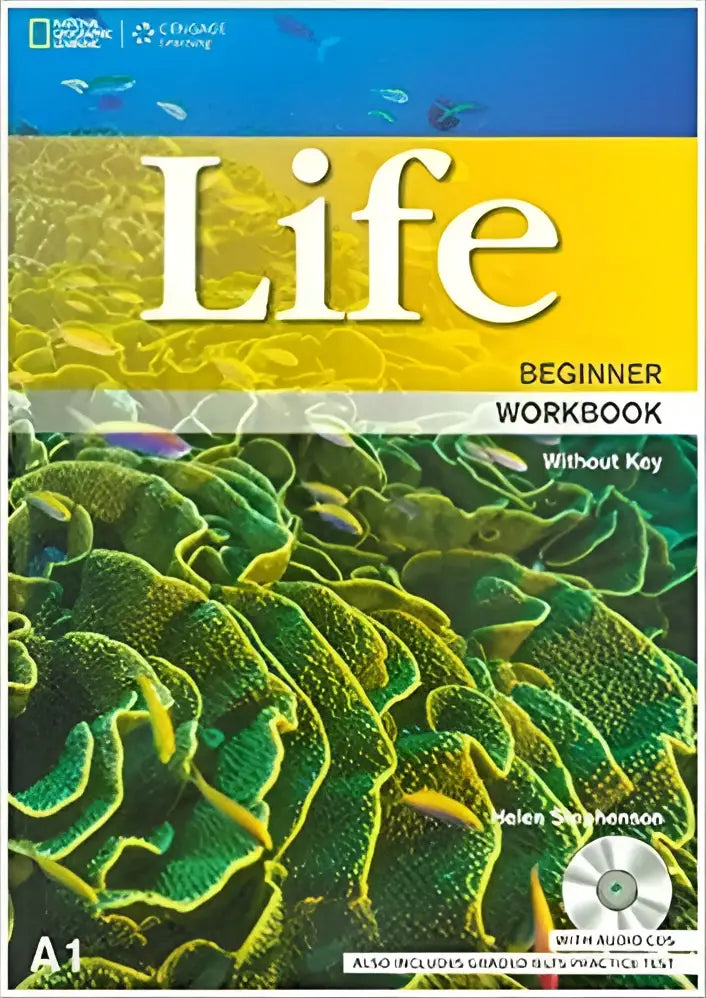 National geographic life beginnerswerkboek a1 niveau met levendig koraalrif en vissen zonder antwoordsleutel