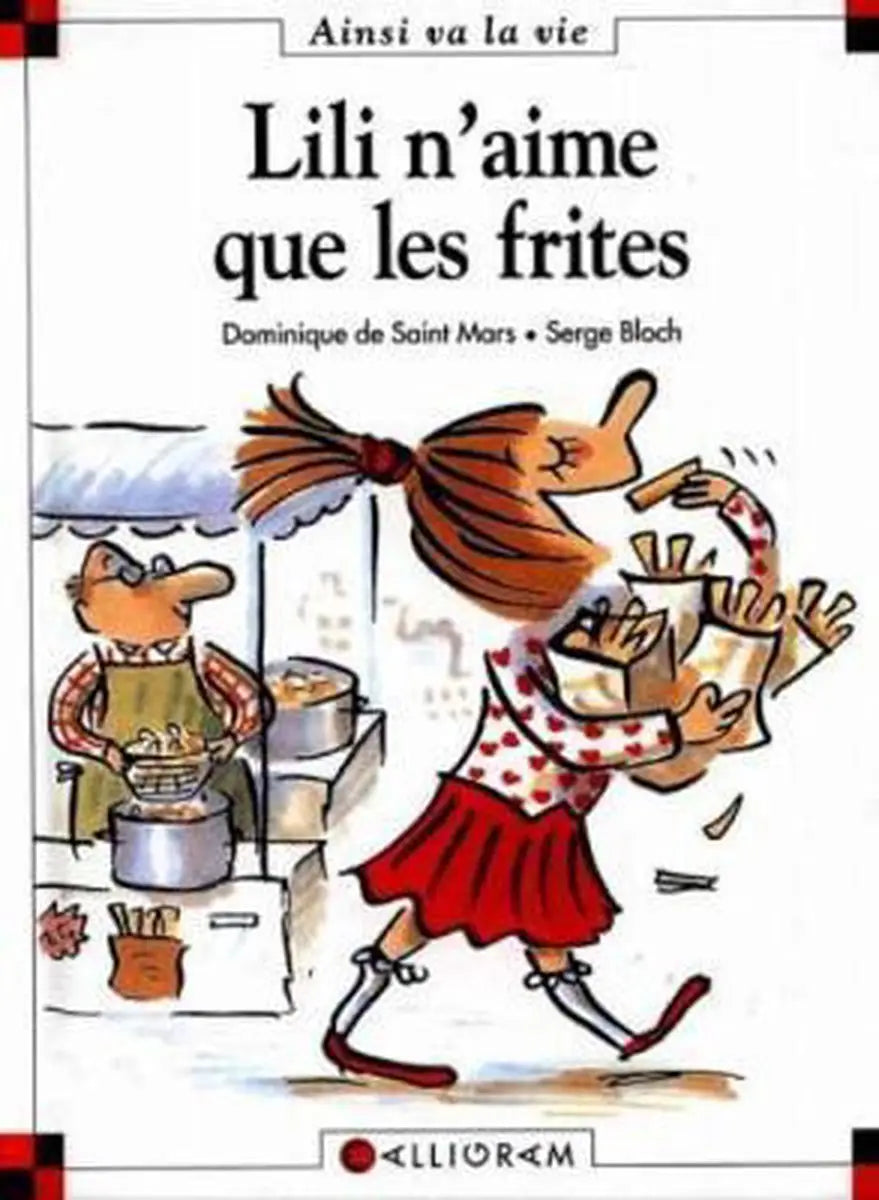 Lili n’aime que les frites - lili n’aime que les frites - boek