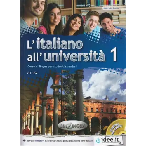 L’italiano all’università a1-a2 1 libro di classe ed eserciziario + cd-audio - l’italiano all’università a1-a2 1 libro