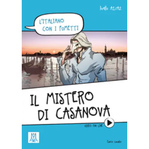L’italiano con i fumetti a1/a2: il misterio di casanova libro con video online - l’italiano con i fumetti a1/a2: il