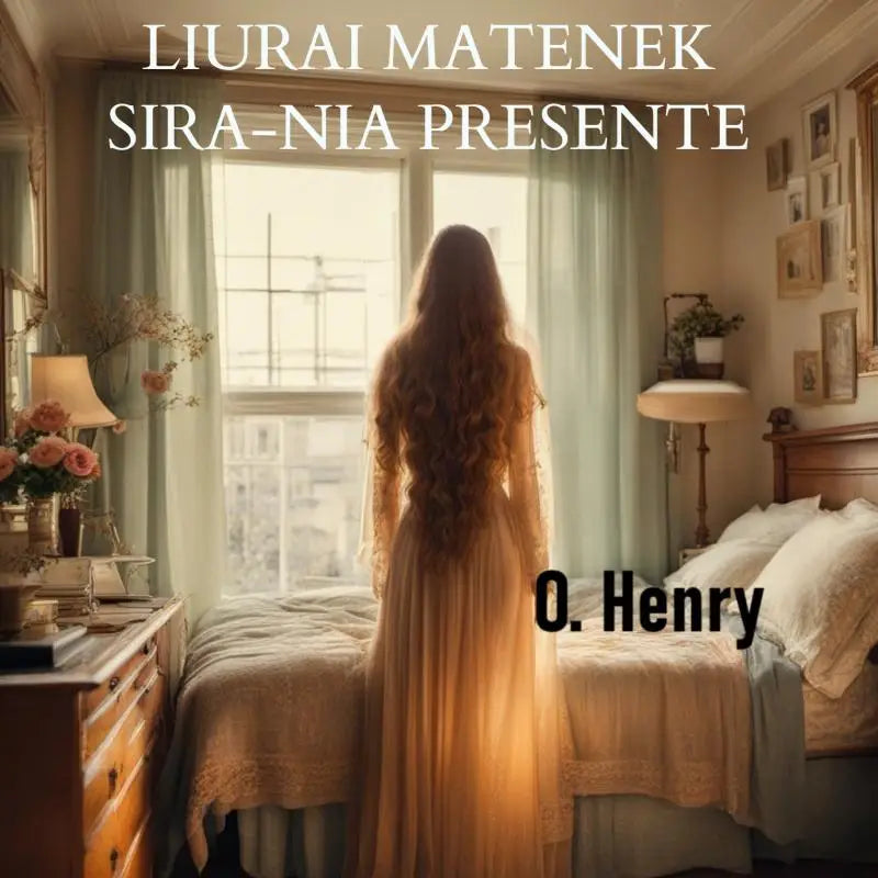 Een vrouw in een elegante, ivoorkleurige liurai matenek sira-nia presente avondjurk met delicaat kanten detail