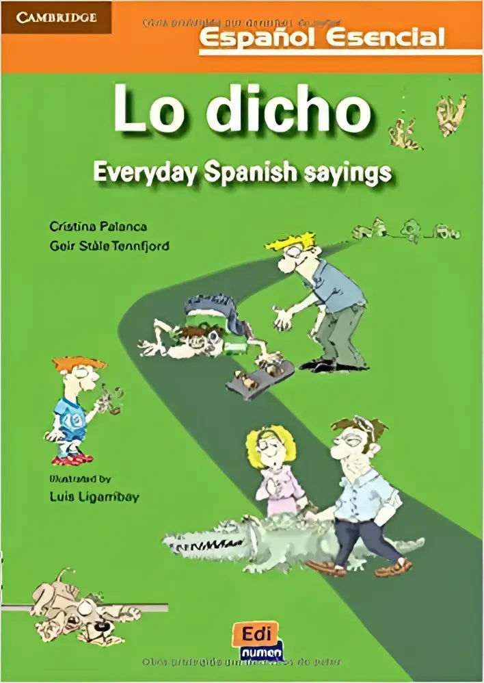 Groen kaft leerboek lo dicho everyday spanish sayings van cambridge met dichos del español en frases cotidianas en español