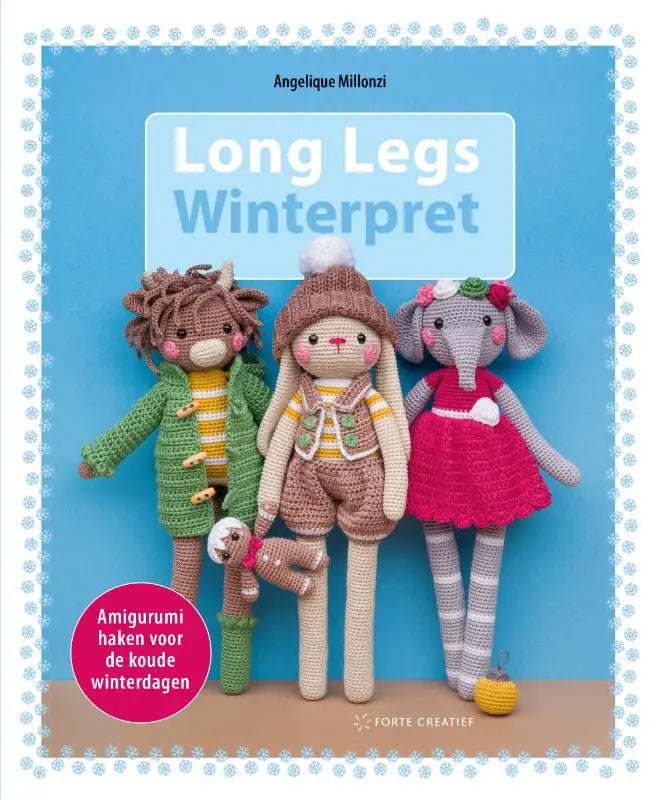 Long legs winterpret - Amigurumi haken voor de koude winterdagen