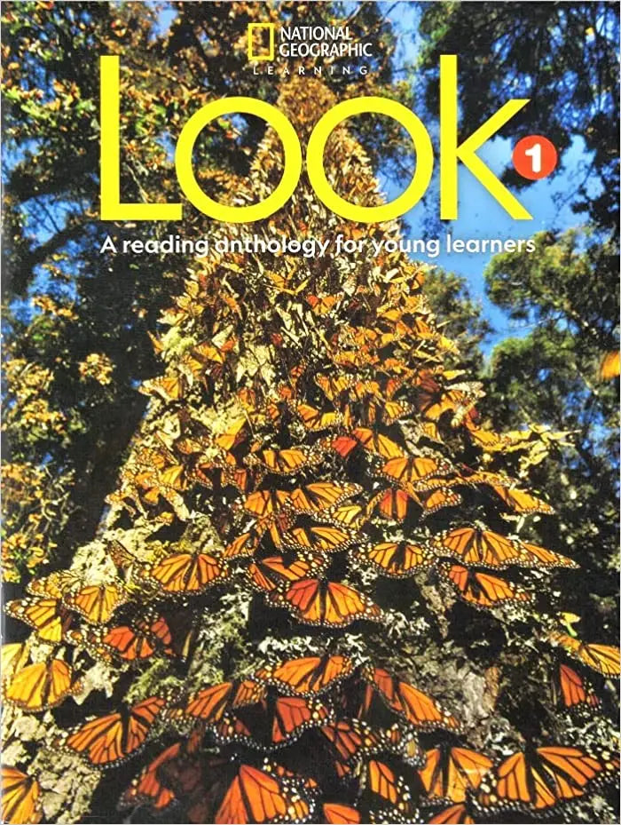Gele look level 1 national geographic learning leesanthologie met duizenden oranje en zwarte monarchvlinders clustered