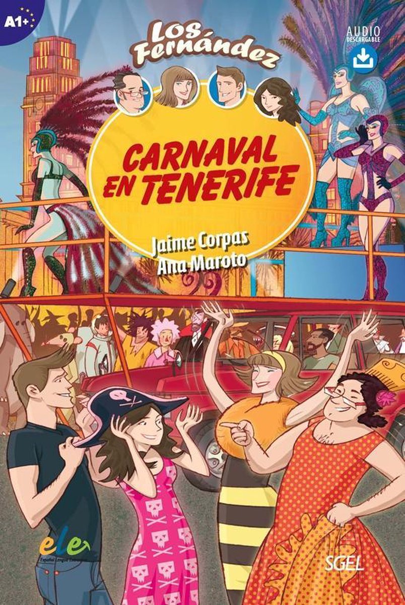 Los fernández a1 + - carnaval en tenerife libro - los fernández a2:aventura en yucatan - boek