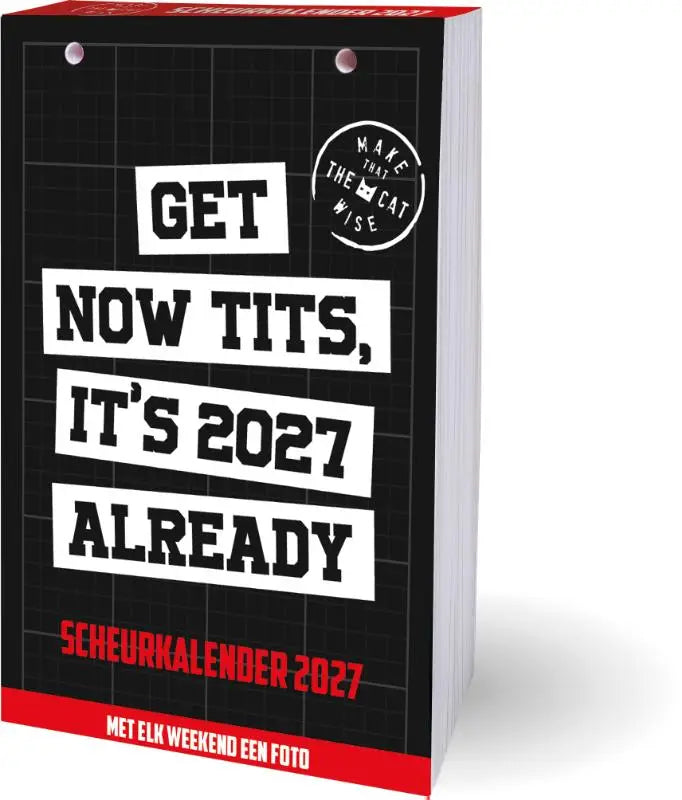 Make That The Cat Wise scheurkalender - 2027 - Tekstuele Topper