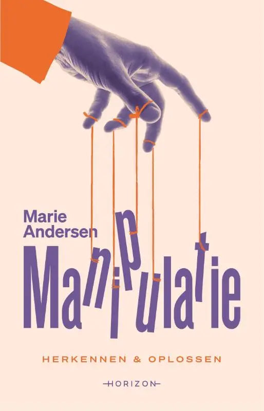 Een gestileerde paarse hand met oranje vingertoppen manipuleert de titel tekst manipulatie voor herkennen en oplossen