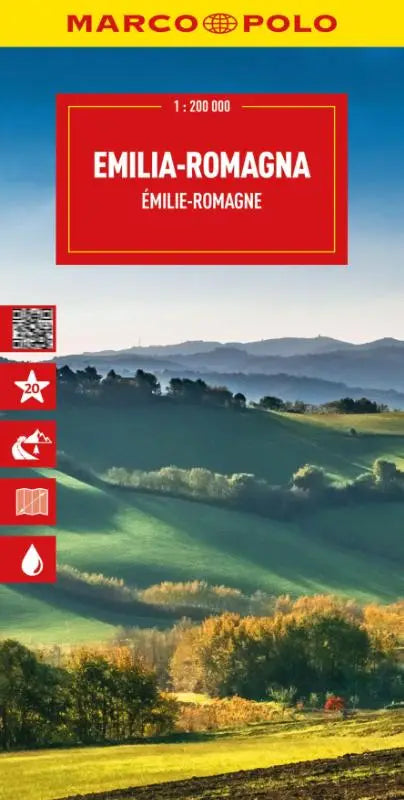 MARCO POLO Reisekarte Italien 06 Emilia Romagna 1:200.000 - Straßenkarte und Autokarte mit sehenswerten Strecken, Highlights und digitaler Erweiterung