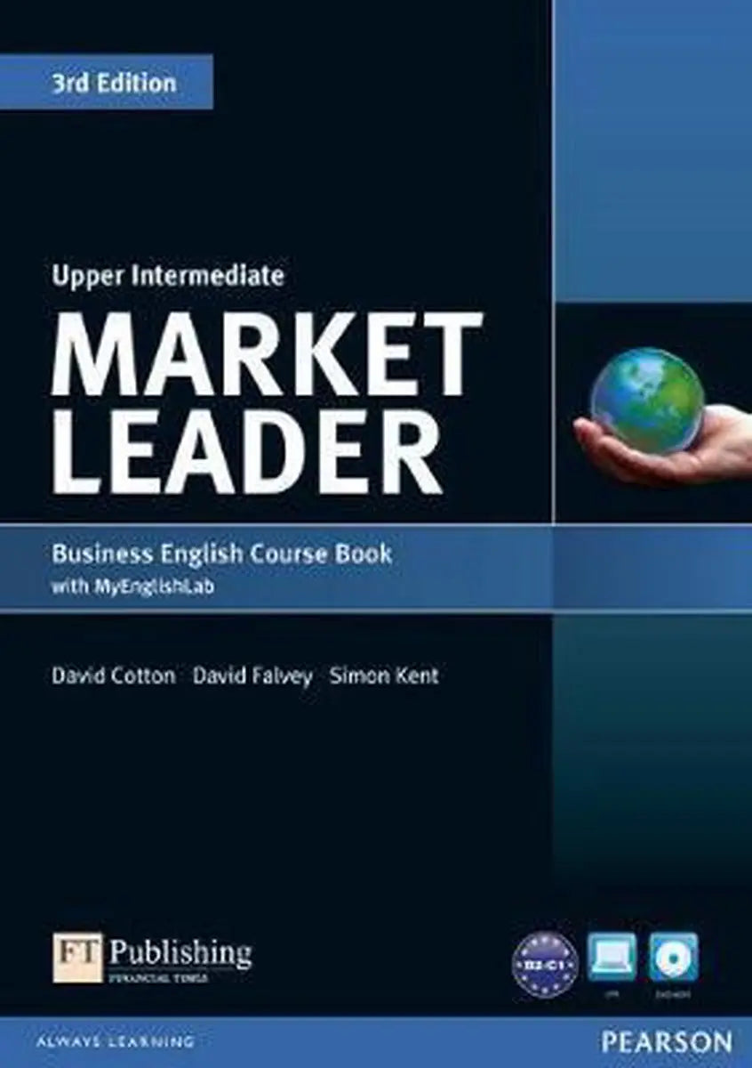 Market leader 3rd edition - upper-intermediate coursebook + dvd-rom + myenglishlab access - market leader 3rd edition
