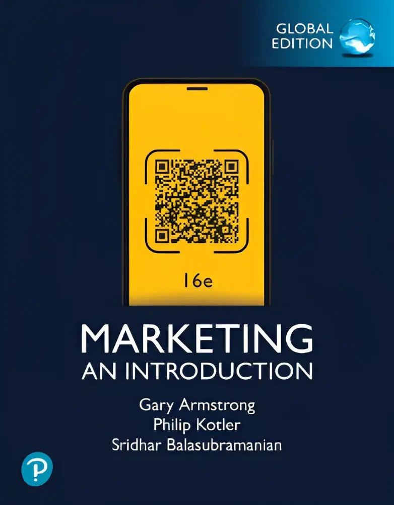 Gele smartphone graphic met qr code en 16e tekst op scherm voor marketing an introduction global edition