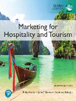 Omslag Marketing for Hospitality and Tourism Global Edition 8e editie