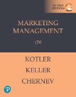 Boekomslag Marketing Management, globale editie 17e, Kotler, Keller, Chernev