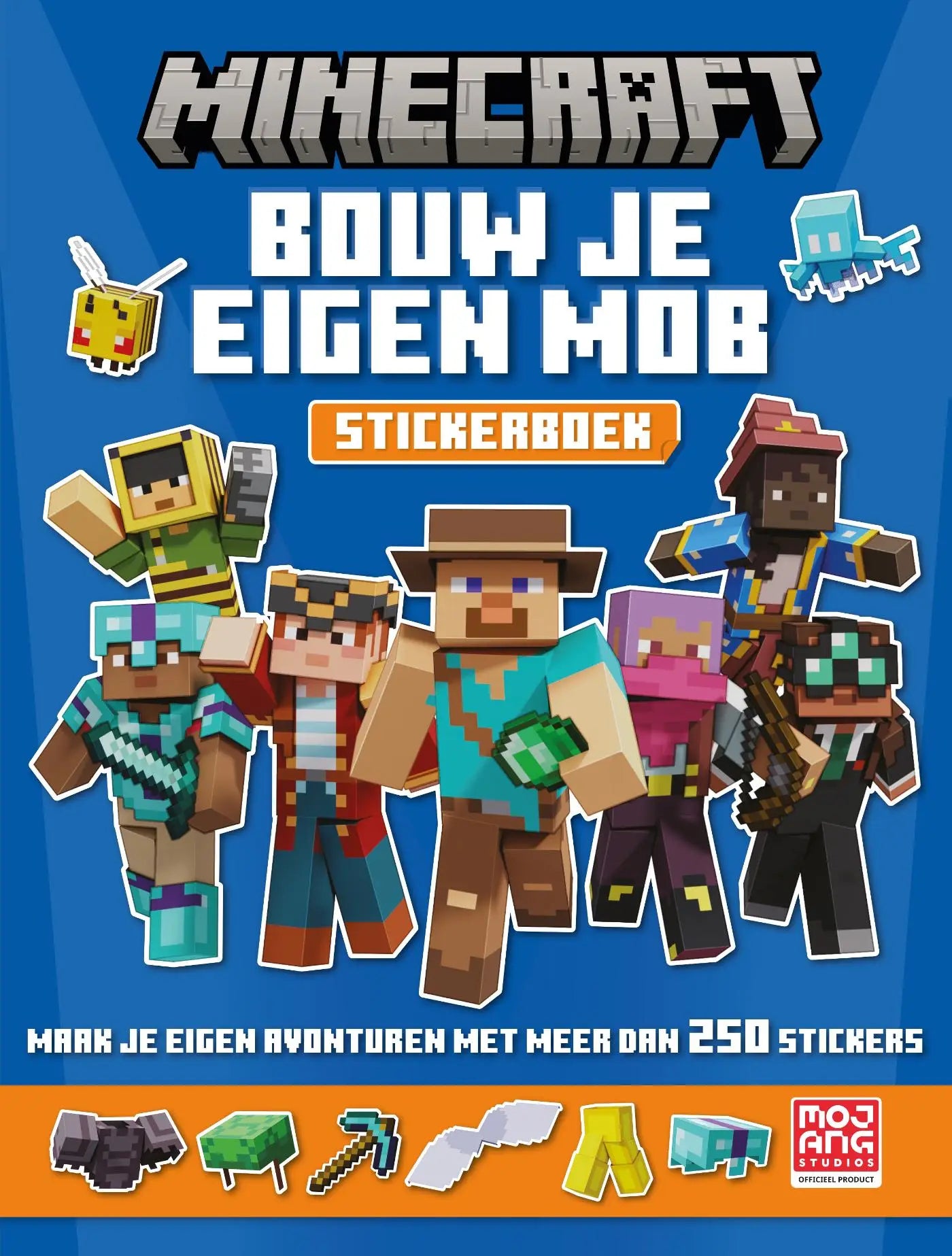 Minecraft: Bouw je eigen mob-stickerboek - Maak je eigen avonturen met meer dan 250 stickers