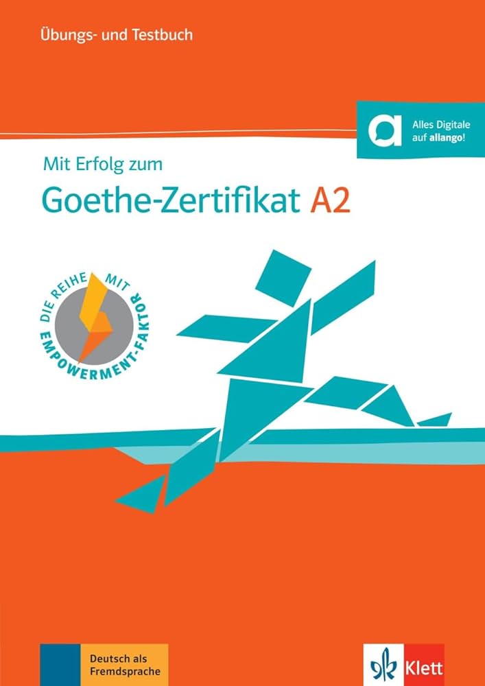 Mit erfolg zum goethe-zertifikat a2 übungs- und testbuch mit