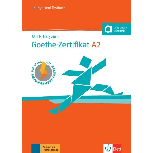 Oranje-witte werkboek Mit Erfolg zum Goethe-Zertifikat A2, Klett
