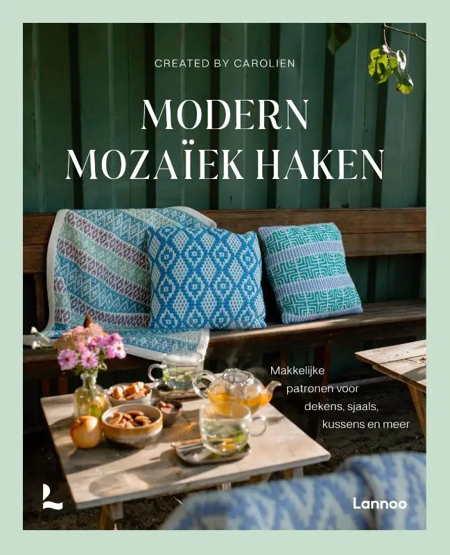 Modern mozaïek haken - Makkelijke, kleurrijke patronen voor dekens, sjaals, kussens en veel meer
