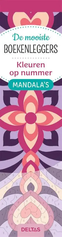 De mooiste kleurboekenleggers Kleuren op nummer - Mandala's