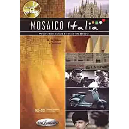 Mosaico italia libro + cd-audio - mosaico italia libro + cd-audio - boek