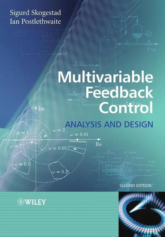 De boekcover van multivariable feedback control analysis and design tweede editie door sigurd skogestad en ian postlethwaite