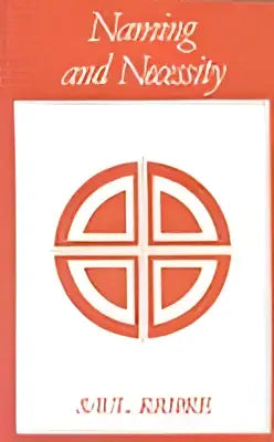 De boekcover toont een minimalistisch ontwerp met een oranje cirkel en de titel naming and neutrality door a.h.l