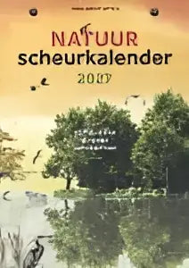 Natuurscheurkalender 2027 met een elegante natuurtint en botanische illustraties op de omslag van 2023