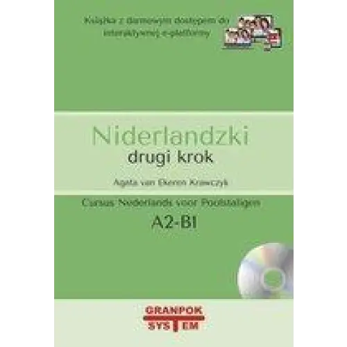 Nederlands voor poolstaligen niderlandzki drugi krok a2- b1 leerboek + audio cd - nederlands voor poolstaligen