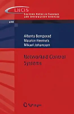 Rood en blauw hardcover tekstboek networked control systems van alberto leitao en maurice henein over networked control