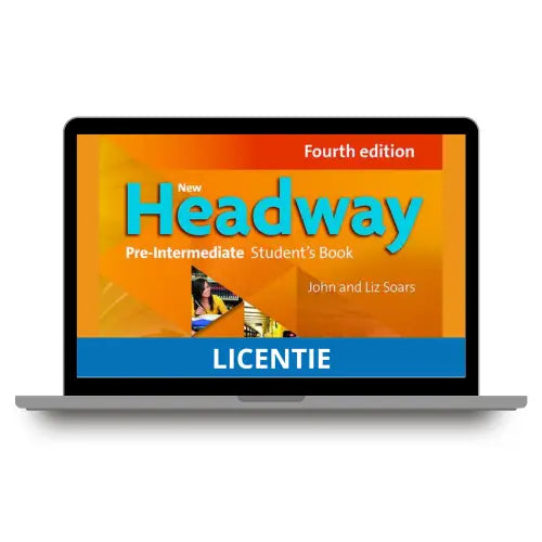 New headway - pre-intermediate 4th edition (olb) student’s e-book card with access code - new headway