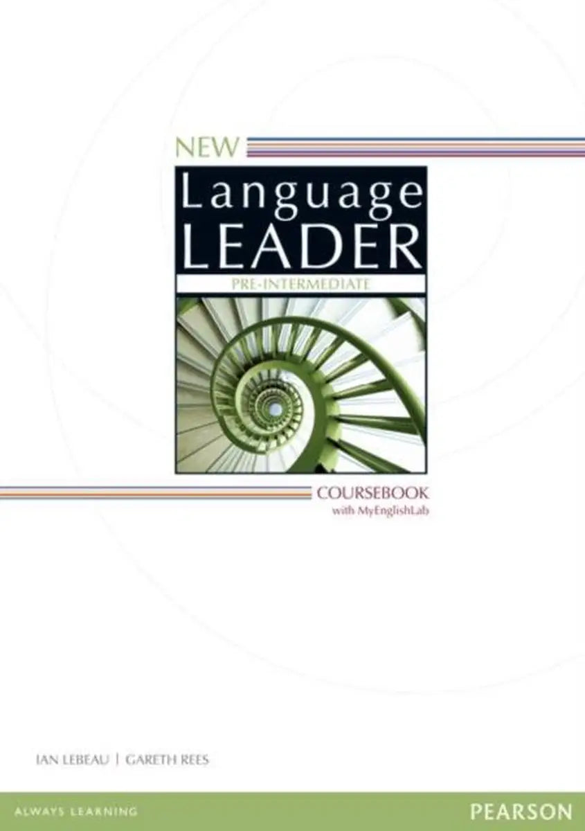 New language leader - pre-intermediate coursebook + myenglishlab access - new language leader - pre-intermediate