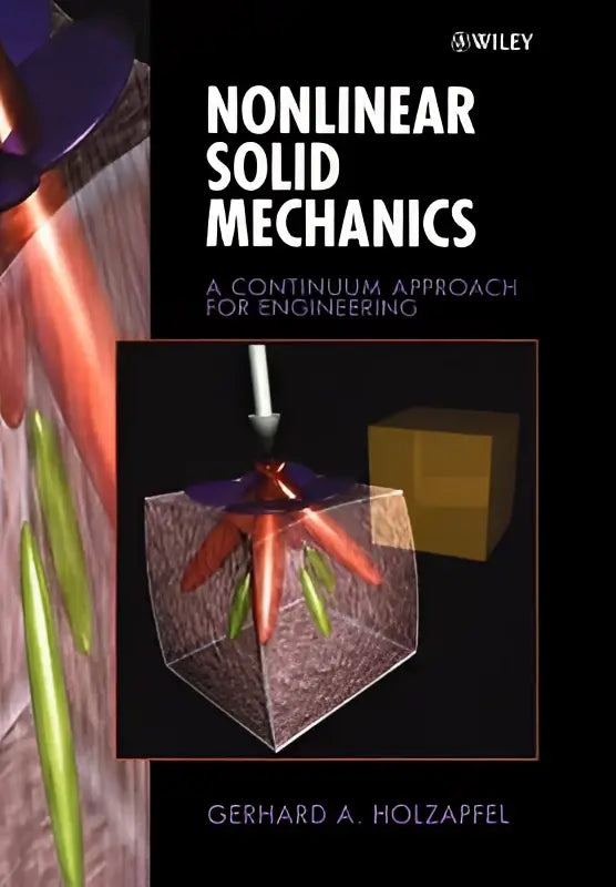 Zwart hardcover boek nonlinear solid mechanics een continuum approach for engineering door gerhard a