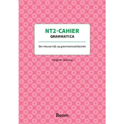 Nt2-cahier grammatica - nt2-cahier grammatica - boek