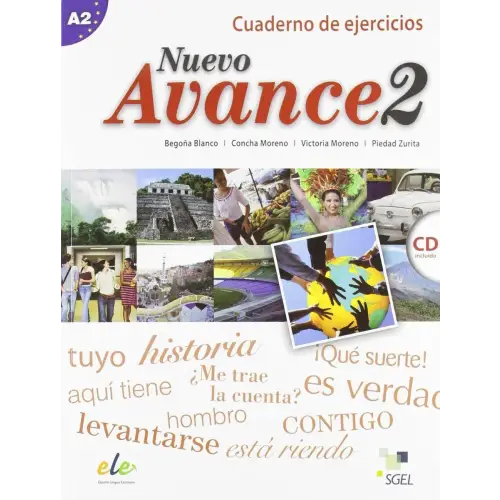 Nuevo avance 2 cuaderno de ejercicios + cd-audio - nuevo avance 2 cuaderno de ejercicios + cd-audio - boek