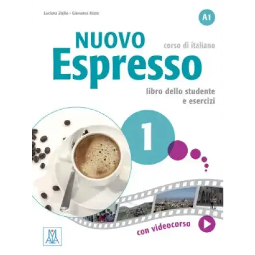 Nuovo espresso 1 + vocabolario libro dello studente e eserci - boek
