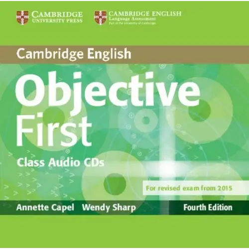 Objective first - 4th edition class audio-cd’s (2x) - objective first - 4th edition class audio-cd’s (2x) - boek