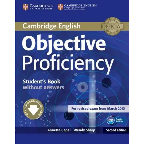 Objective proficiency student’s book + downloadable software - objective proficiency student’s book + downloadable