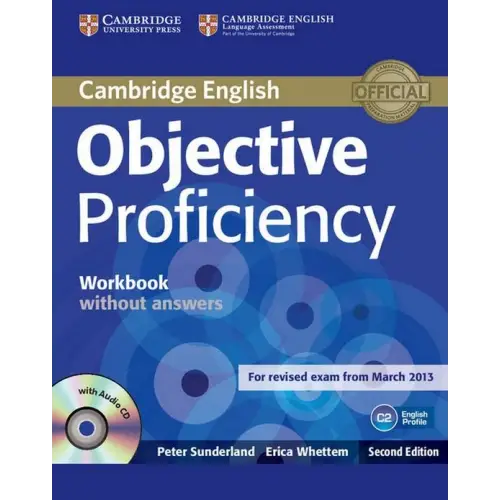 Objective proficiency workbook + audio-cd - objective proficiency workbook + audio-cd - boek