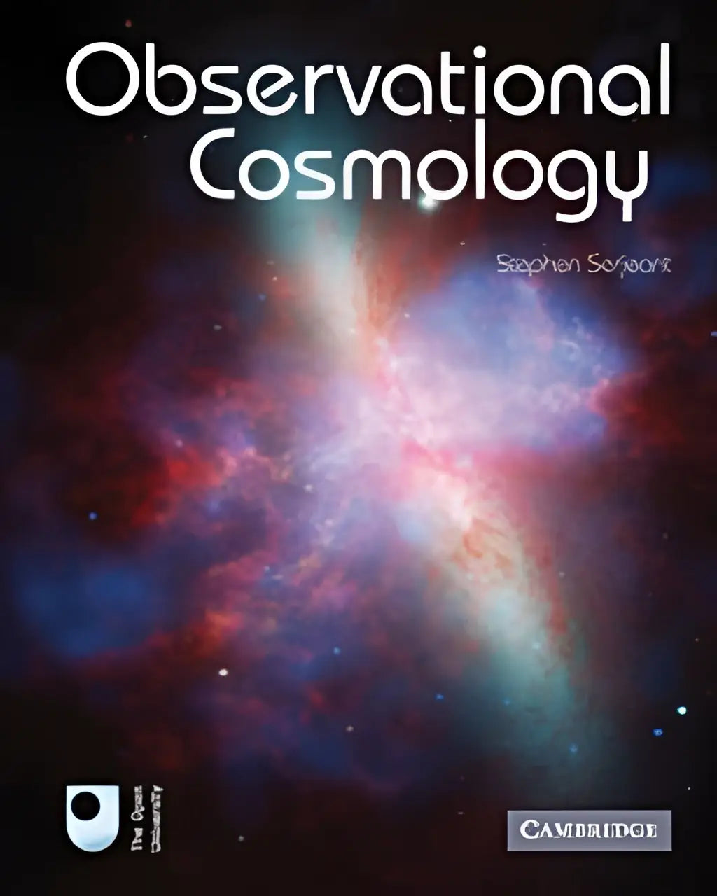 De boekomslag van observational cosmology door Stephen Seljord, gepubliceerd door Cambridge University Press, biedt een uitgebreide en actuele gids over observational cosmology