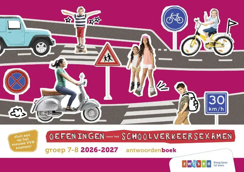 Zilveren scooter met bruin zadel en chroom accenten geschikt voor oefeningen voor het schoolverkeersexamen